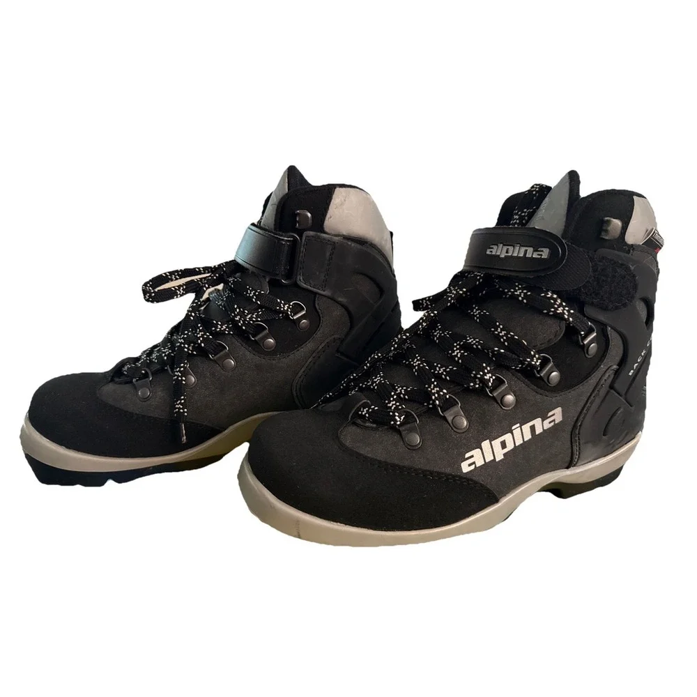 Men's Alpina BC 1550 Cross Country Ski Boots w/ NNN BC Sole‎ Size 39 New!